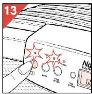 PHILIPS HR4347 - Setting the 'Auto' position - 1