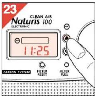 PHILIPS HR4347 - Changing the set time - 3