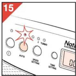 PHILIPS HR4347 - Setting the 'Auto' position - 3