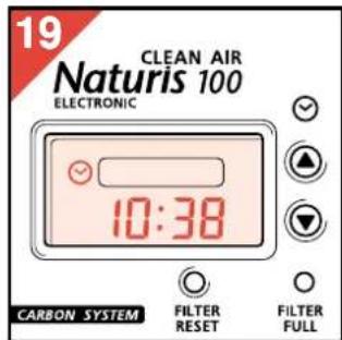 PHILIPS HR4347 - Come impostare I'orologio - 3