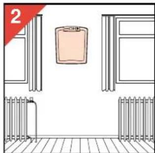 PHILIPS HR4347 - Placing the air cleaner - 1