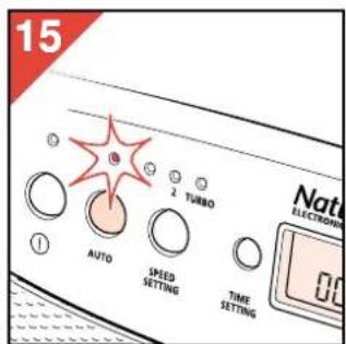 PHILIPS HR4347 - "Automaattoiminnon" asetus - 3