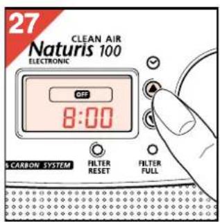PHILIPS HR4347 - Comment régler ou modifier le réglage de la minuterie - 3