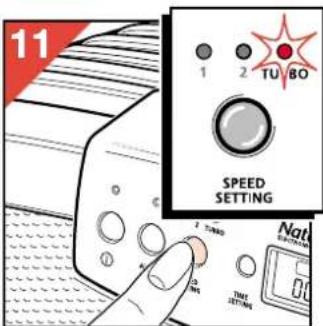 PHILIPS HR4347 - Setting the air cleaner manually - 3