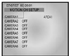 SAMSUNG SMT190DN - MOTION CH SETUP - 1