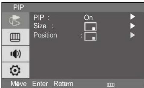 SAMSUNG SMT190DN - PIP Position select (VGA mode only) - 1