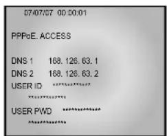 SAMSUNG SMT190DN - - Constituted by IP on PPPoE (DSL) - 2
