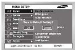 SAMSUNG SHR 2082 - Arrêt système - 1