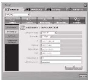 SAMSUNG SHR 2082 - - Configurations IP - 1
