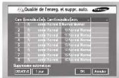 SAMSUNG SHR 2082 - Qualité de l'enreg. et suppr. auto. - 1