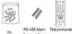 SAMSUNG SHR 2082 - Vérification du produit et des accessoires - 8