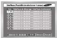 SAMSUNG SHR 2082 - Recherche par date/heure - 1