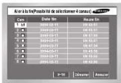 SAMSUNG SHR 2082 - Recherche Aller à la fin - 1