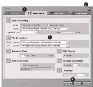 SAMSUNG SHR 2082 - Mode de configuration - 1