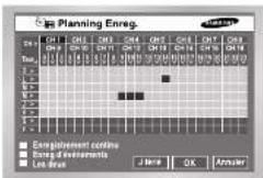 SAMSUNG SHR 2082 - Programmation d'enregistrement - 1