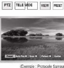 SAMSUNG SHR 2082 - Visualisation PRESET - 1