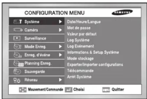 SAMSUNG SHR 2162 - Avant utilisation - 2