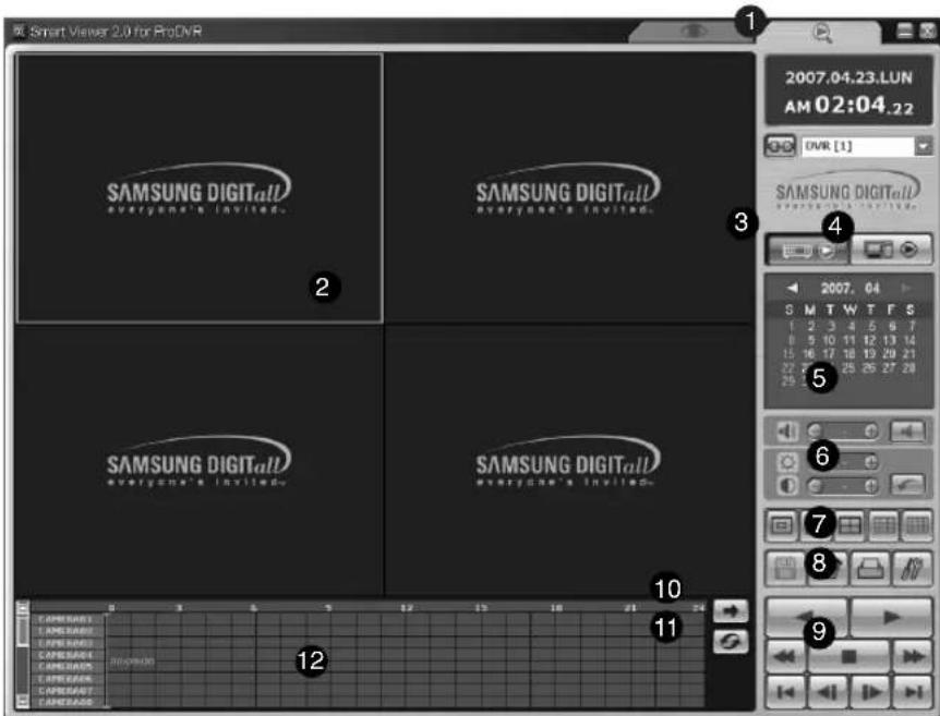 SAMSUNG SHR 2162 - Mode de recherche - 1