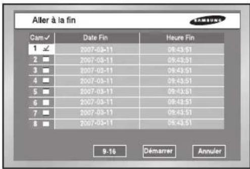 SAMSUNG SHR 2162 - Recherche Aller à la fin - 1