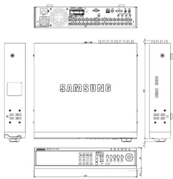 SAMSUNG SHR 2162 - Schémas - 1
