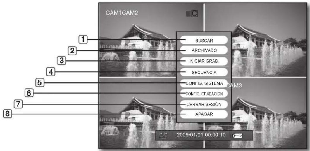 SAMSUNG SHR1041K - ICONOS DE LA PANTALLA EN DIRECTO - 2