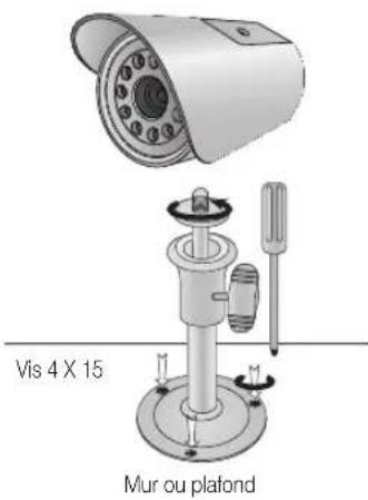 SAMSUNG SHR1041K - Installation de la camera nyctalope - 1