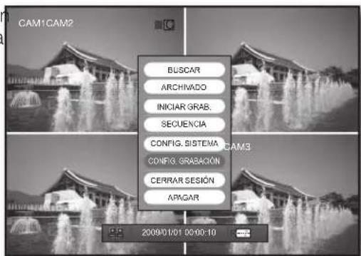 SAMSUNG SHR1041K - Config. grabación - 2