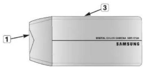 SAMSUNG SHR1041K - Nombres de componentes de la CAMERA - 1