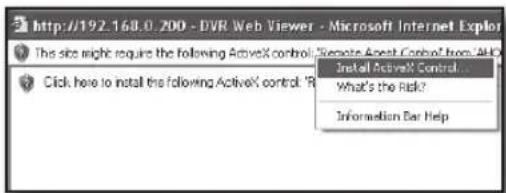 SAMSUNG SHR1041K - CONNEXION DE WEB VIEWER - 3