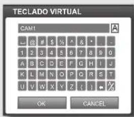 SAMSUNG SHR1041K - Utilización del teclado virtual - 1