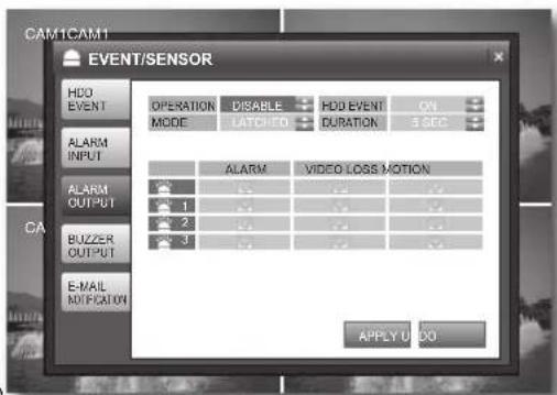 SAMSUNG SHR1041K - ALARM OUTPUT - 1