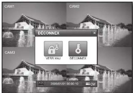 SAMSUNG SHR1041K - Déconnexion - 1