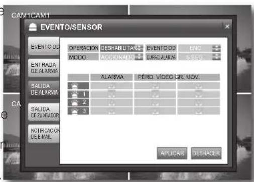 SAMSUNG SHR1041K - SALIDA DE ALARMA - 1