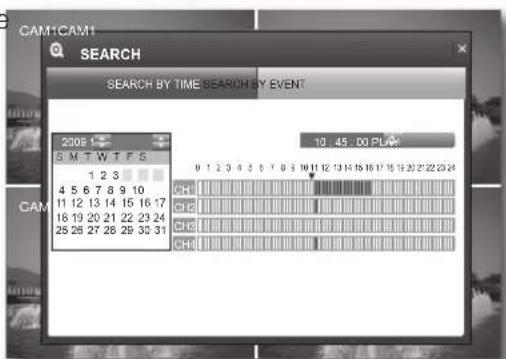 SAMSUNG SHR1041K - Search by Time - 1