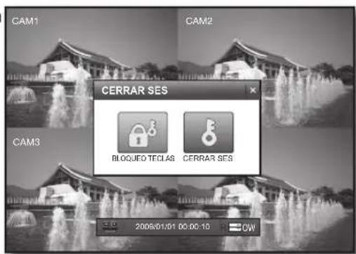SAMSUNG SHR1041K - Cerrar sesión - 1