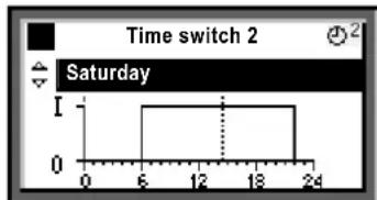 SIEMENS Synco 700 - Operate aggregates per time switch 2 - 1