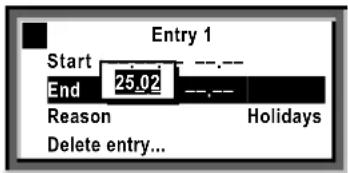 SIEMENS Synco 700 - Navigate menu - 4