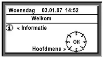 SIEMENS Synco 700 - Navigatie in het menu - 1