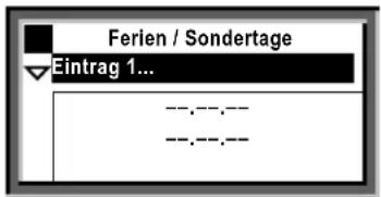 SIEMENS Synco 700 - Hauptmenu - 1