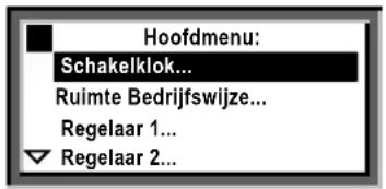 SIEMENS Synco 700 - Navigatie in het menu - 2