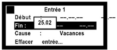 SIEMENS Synco 700 - Menu principal - 2