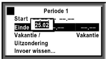 SIEMENS Synco 700 - Setting the numerical value: - 1