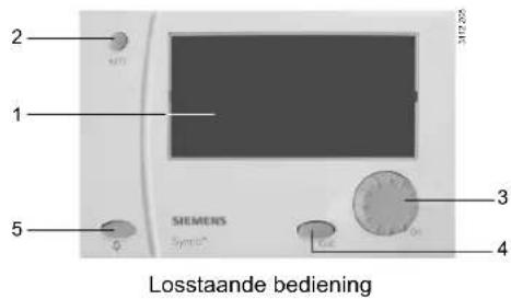 SIEMENS Synco 700 - Bedienelementen - 2