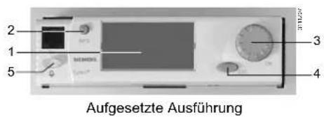 SIEMENS Synco 700 - Die Bedienelemente - 1