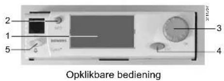 SIEMENS Synco 700 - Bedienelementen - 1