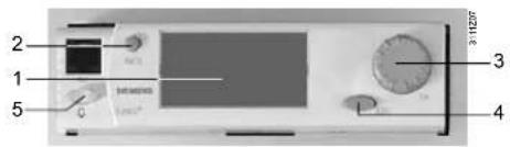 SIEMENS RMB795 - Die Bedienelemente - 1