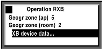 SIEMENS RMB795 - Do you want to access a specific RXB room controller? - 1