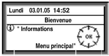 SIEMENS RMB795 - Navigation dans le menu - 1