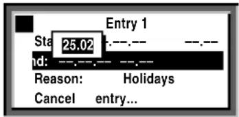 SIEMENS RMB795 - Main menu - 3