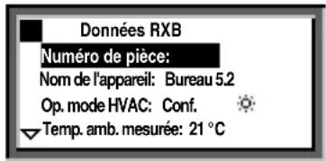 SIEMENS RMB795 - Souhaitez-vous accéder à un régulateur d'ambiance RXB particulier ? - 2